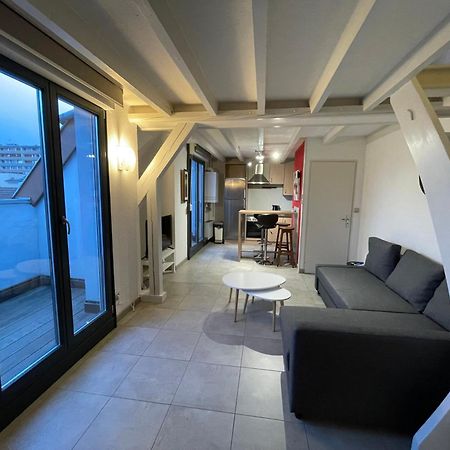 Fathala - Appartement Lumineux En Dernier Etage - Face A La Gare Routiere Sarrebourg Exteriör bild